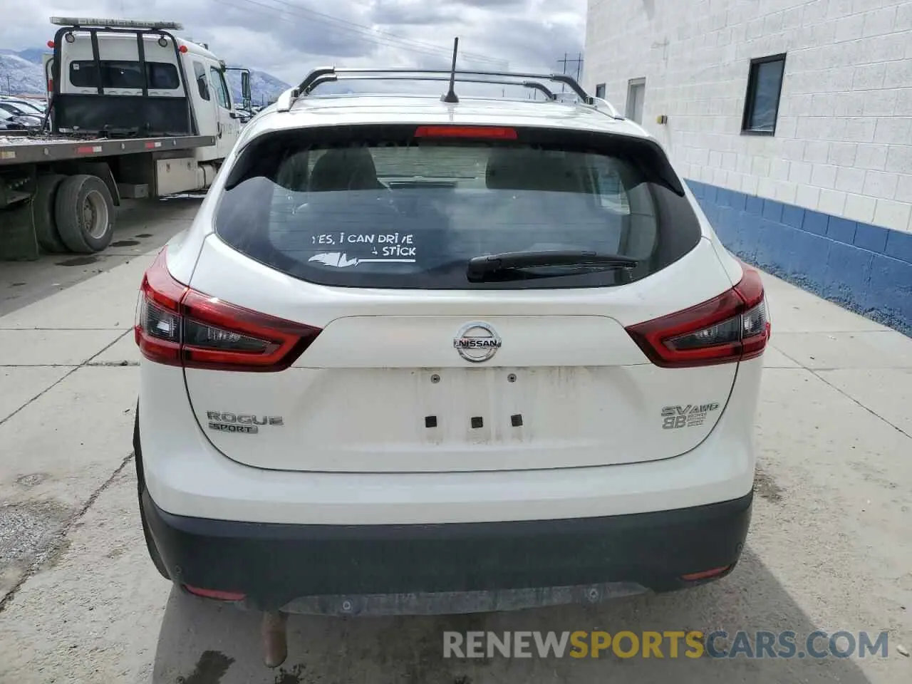 6 Photograph of a damaged car JN1BJ1CW4LW362462 NISSAN ROGUE 2020