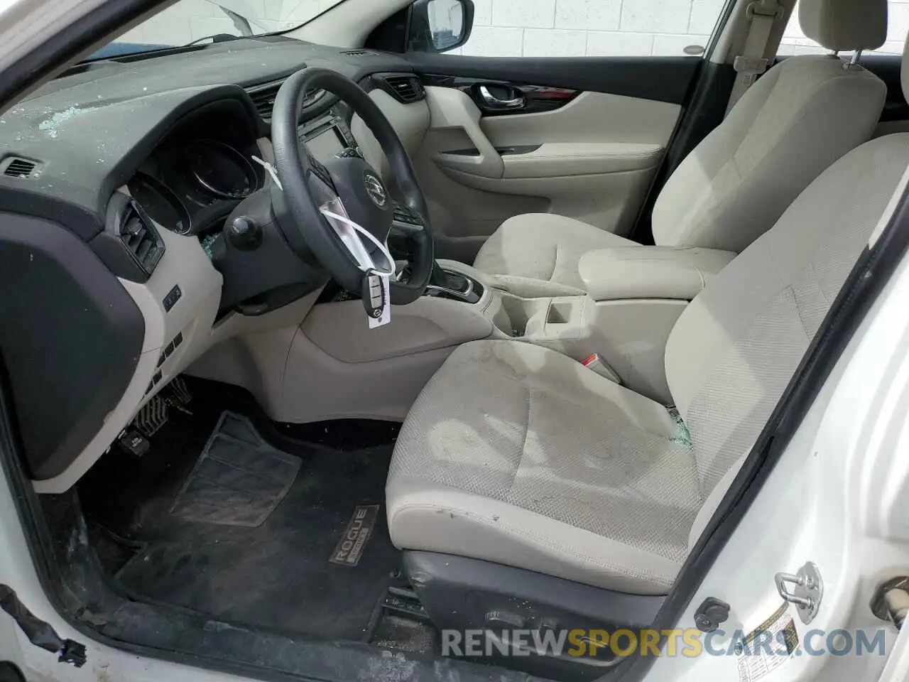 7 Photograph of a damaged car JN1BJ1CW4LW362462 NISSAN ROGUE 2020