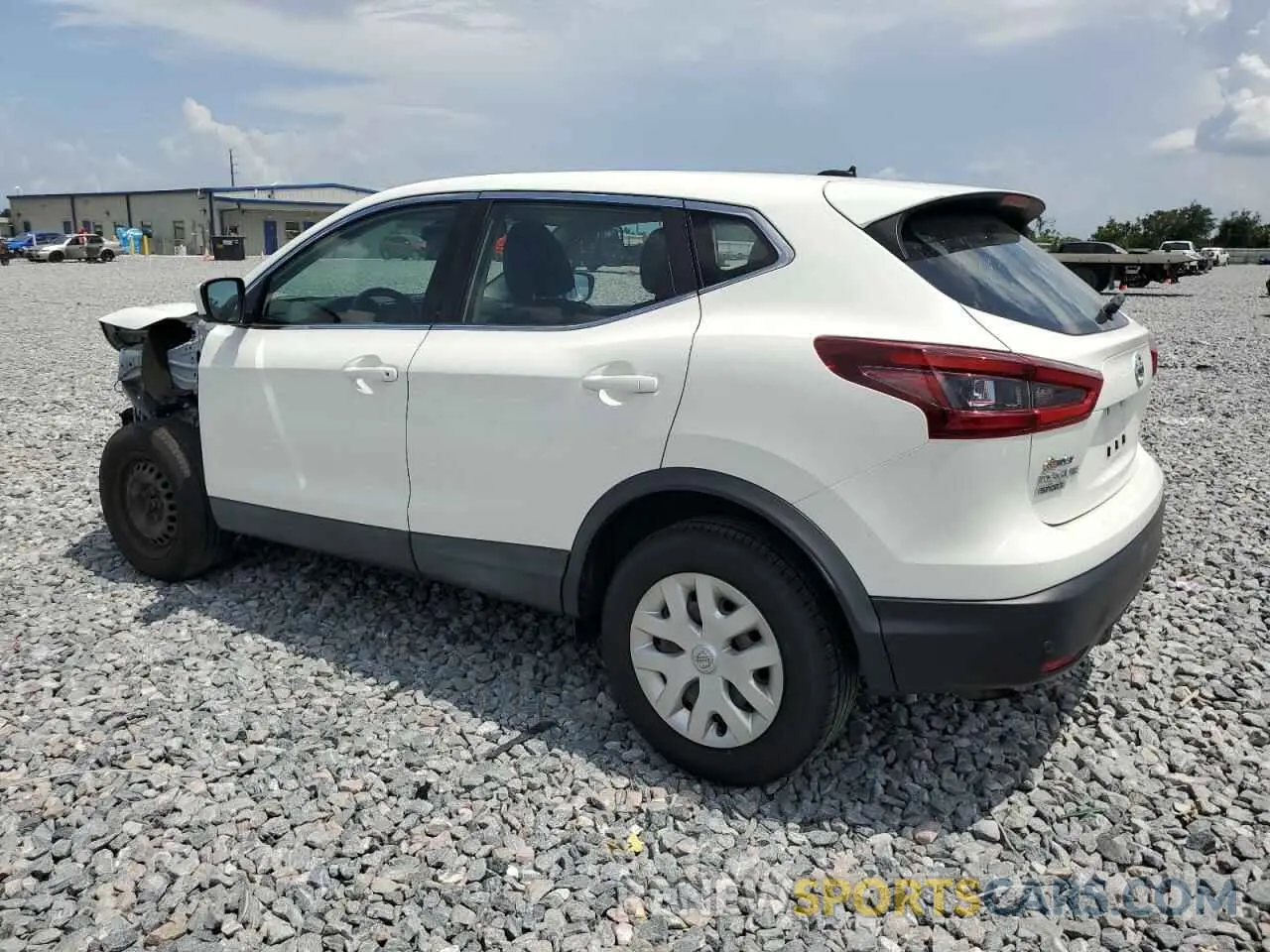 2 Photograph of a damaged car JN1BJ1CW4LW368021 NISSAN ROGUE 2020