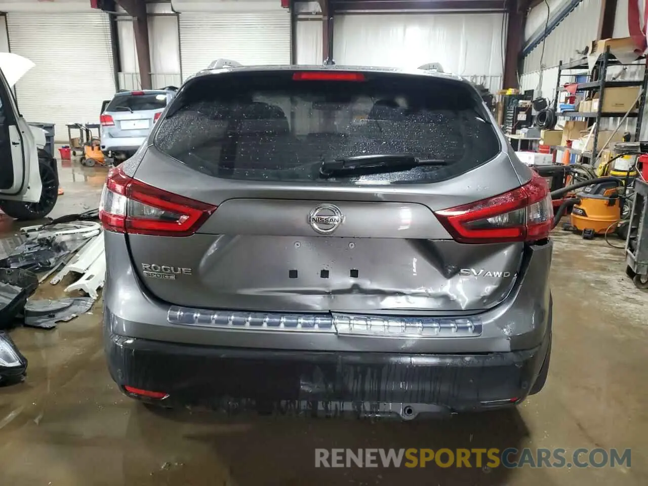 6 Photograph of a damaged car JN1BJ1CW4LW373980 NISSAN ROGUE 2020