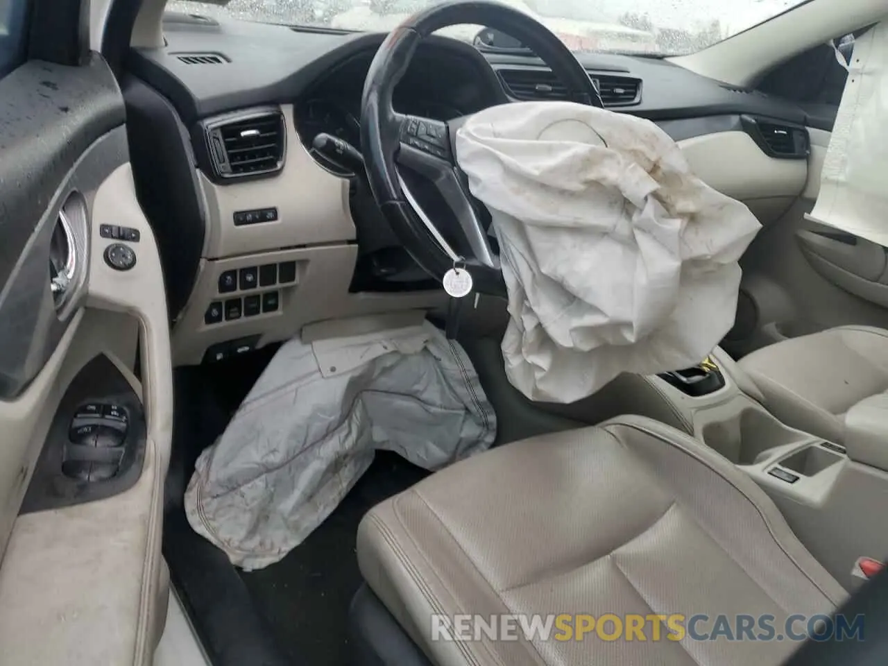 8 Photograph of a damaged car JN1BJ1CW4LW382386 NISSAN ROGUE 2020