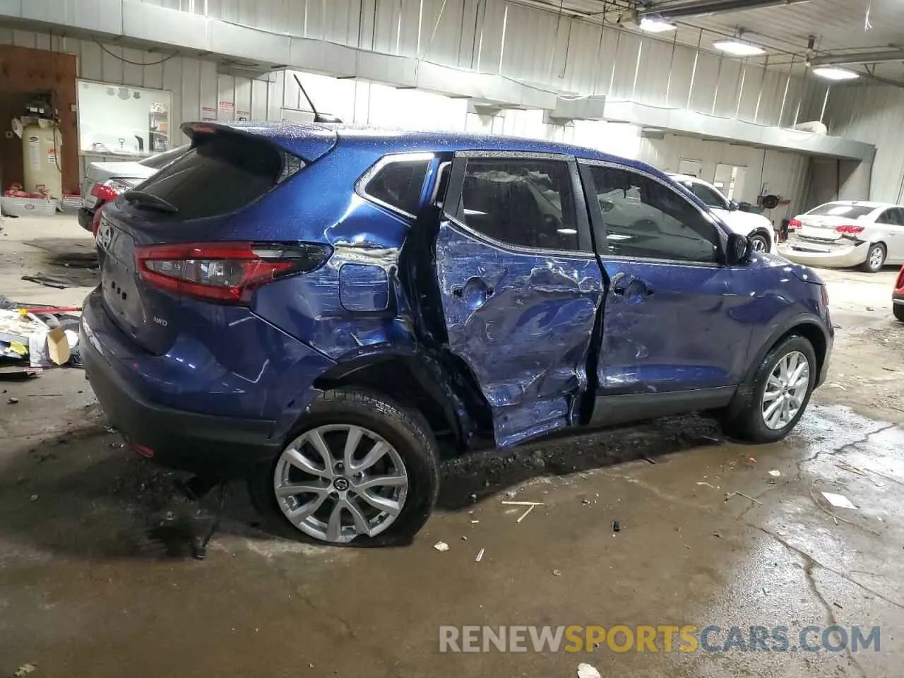 3 Photograph of a damaged car JN1BJ1CW4LW383067 NISSAN ROGUE 2020