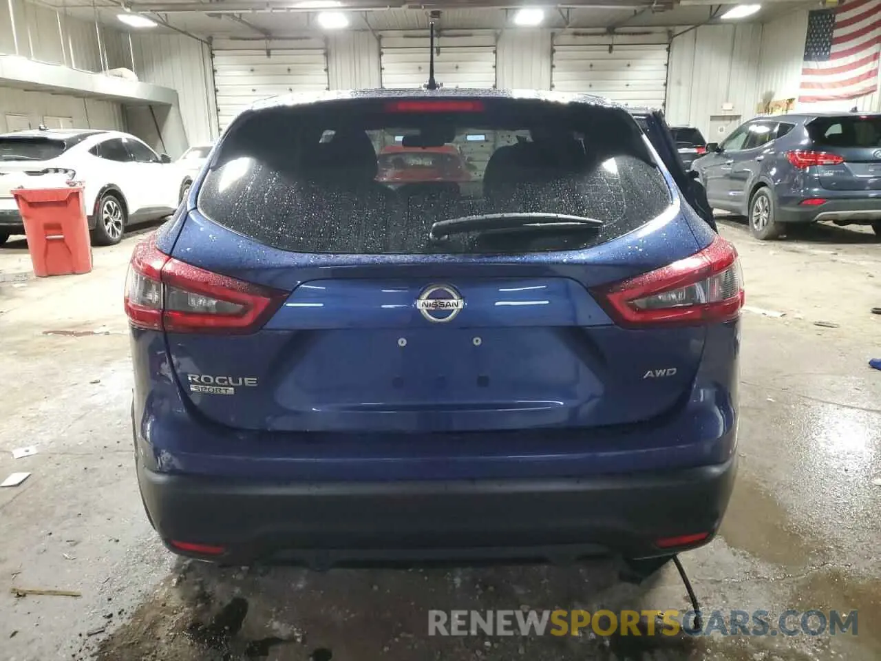 6 Photograph of a damaged car JN1BJ1CW4LW383067 NISSAN ROGUE 2020