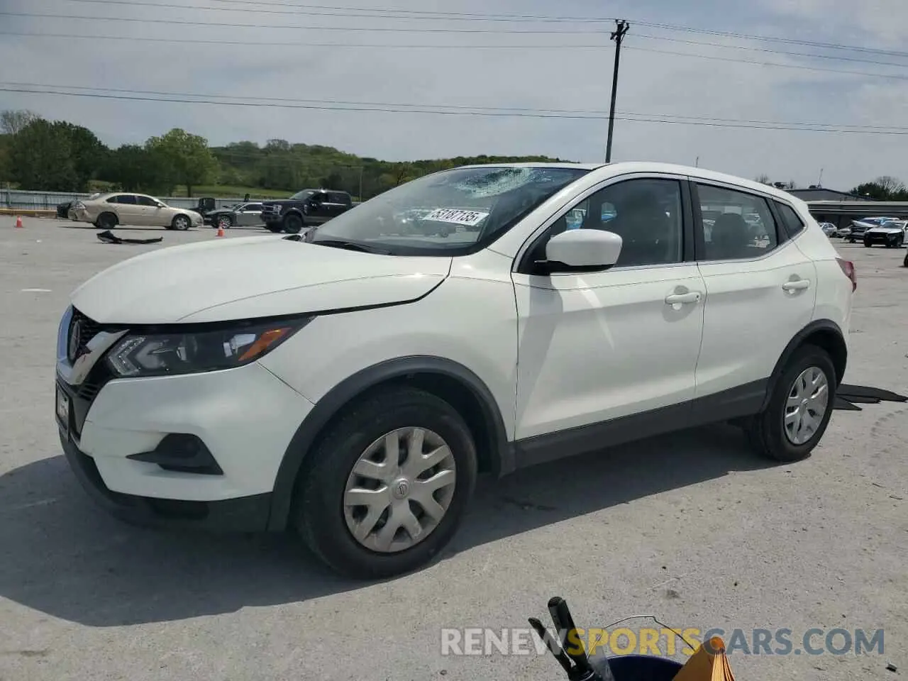 1 Photograph of a damaged car JN1BJ1CW4LW387958 NISSAN ROGUE 2020