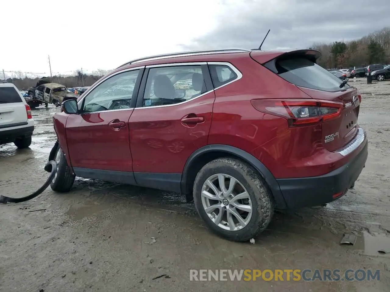 2 Photograph of a damaged car JN1BJ1CW4LW388821 NISSAN ROGUE 2020