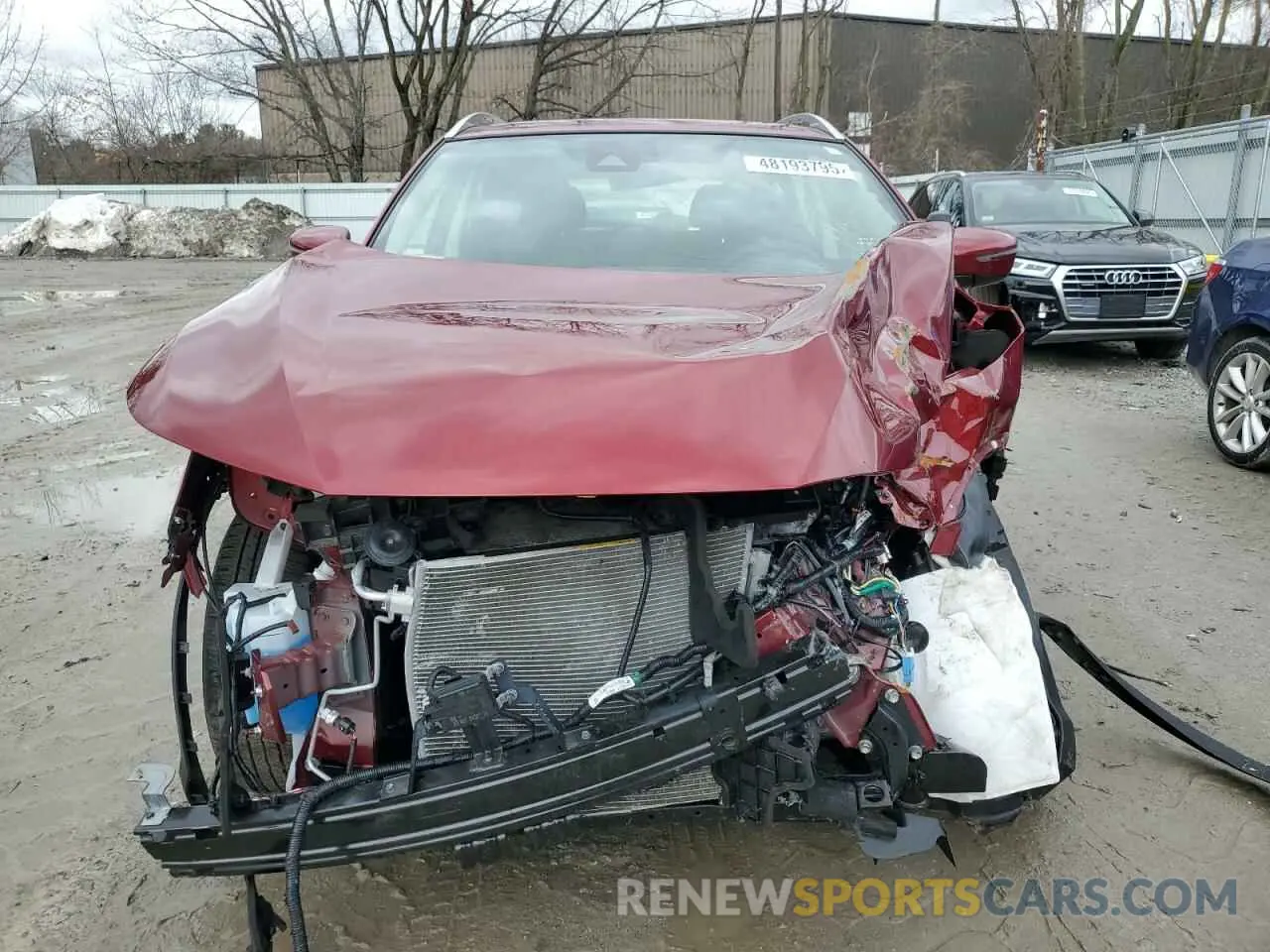 5 Photograph of a damaged car JN1BJ1CW4LW388821 NISSAN ROGUE 2020