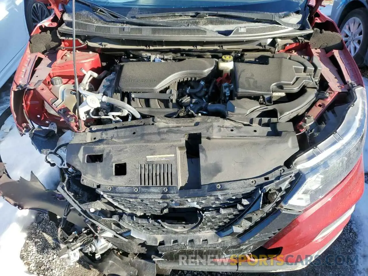 12 Photograph of a damaged car JN1BJ1CW4LW390200 NISSAN ROGUE 2020