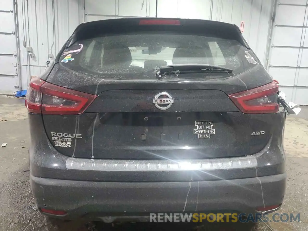 6 Photograph of a damaged car JN1BJ1CW4LW642009 NISSAN ROGUE 2020