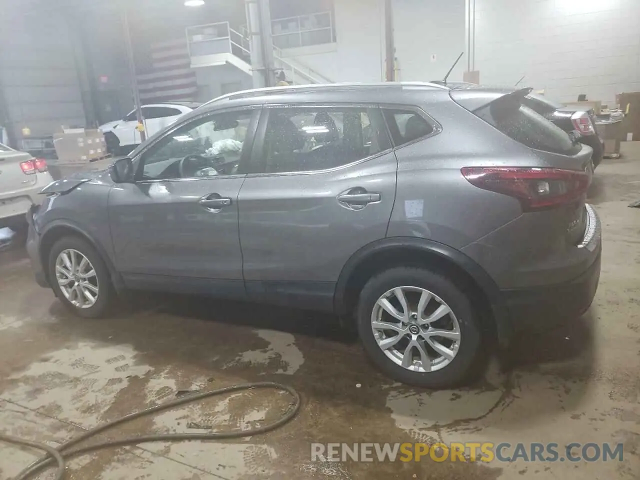 2 Photograph of a damaged car JN1BJ1CW4LW652037 NISSAN ROGUE 2020
