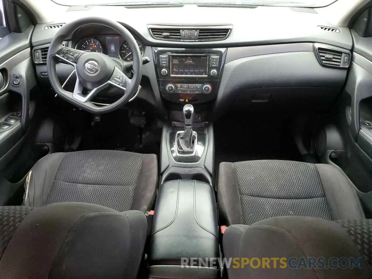 8 Photograph of a damaged car JN1BJ1CW5LW375723 NISSAN ROGUE 2020