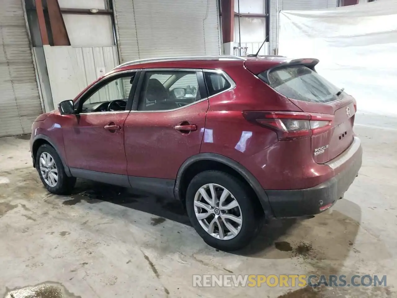 2 Photograph of a damaged car JN1BJ1CW5LW377360 NISSAN ROGUE 2020