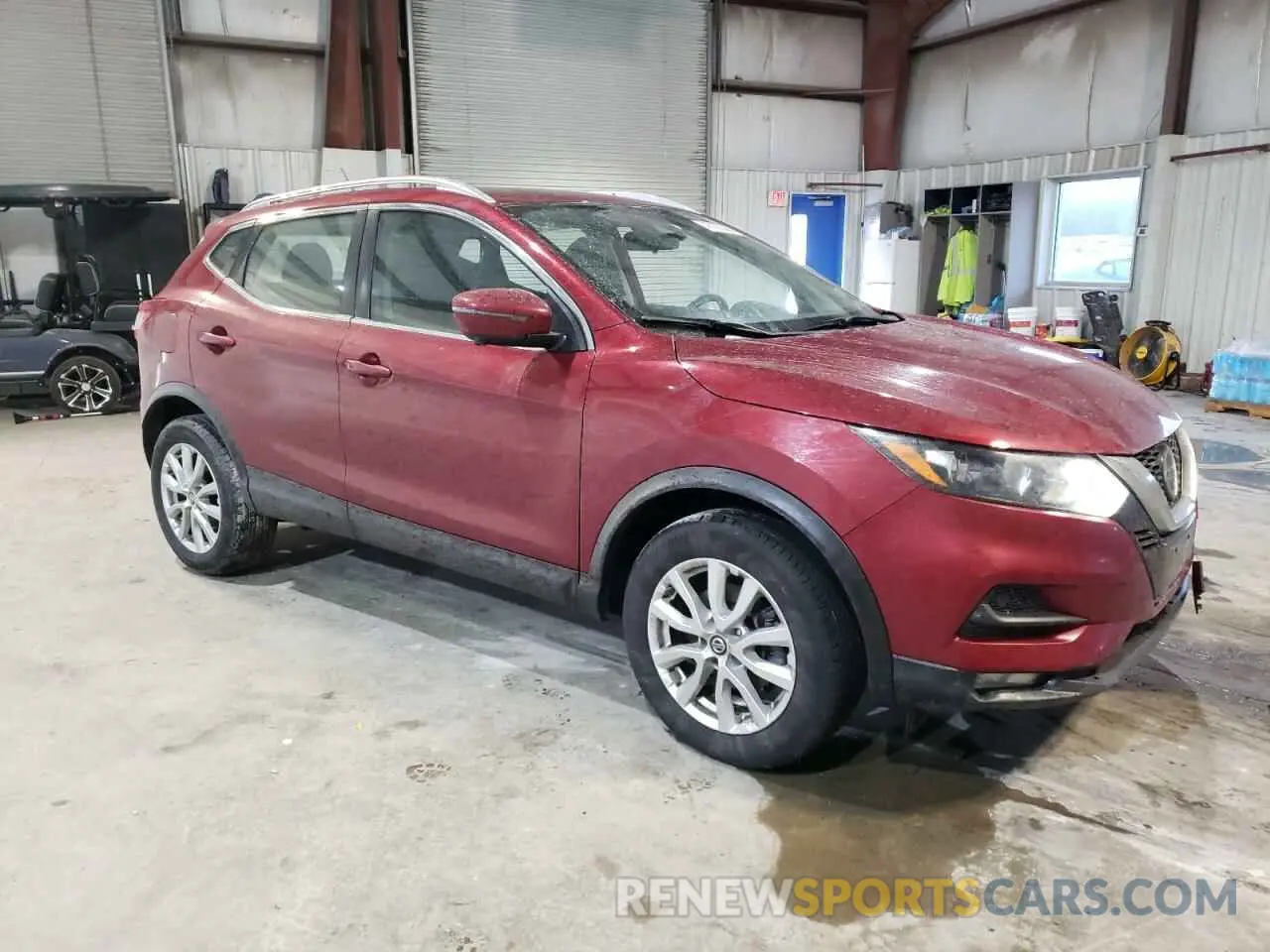 4 Photograph of a damaged car JN1BJ1CW5LW377360 NISSAN ROGUE 2020