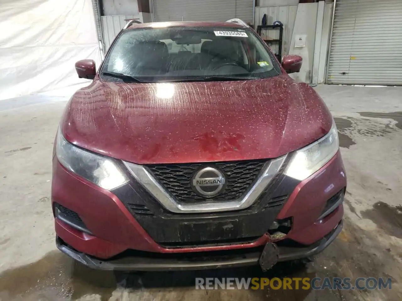 5 Photograph of a damaged car JN1BJ1CW5LW377360 NISSAN ROGUE 2020