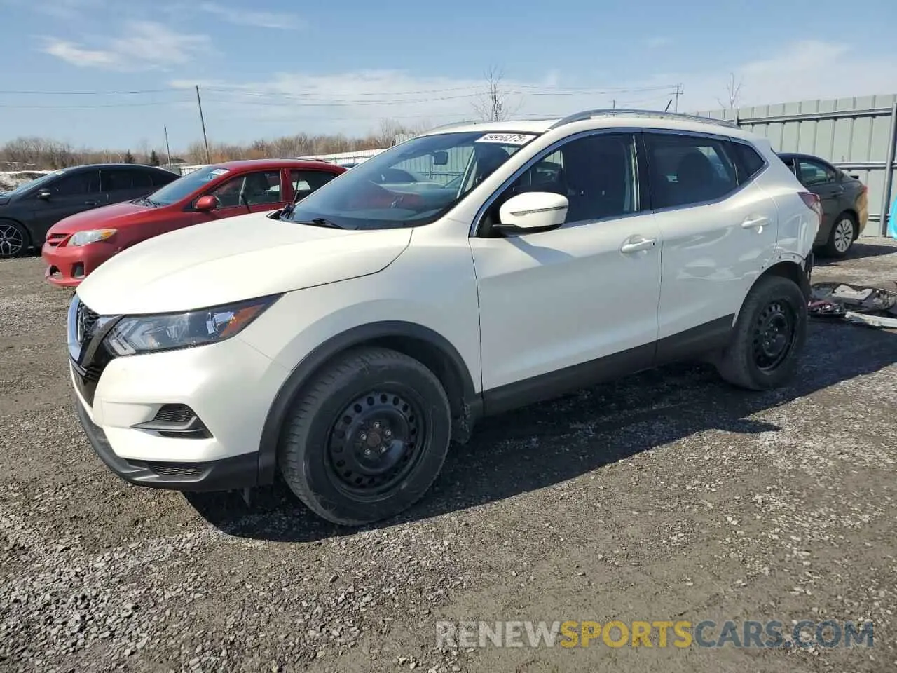 1 Photograph of a damaged car JN1BJ1CW5LW391646 NISSAN ROGUE 2020