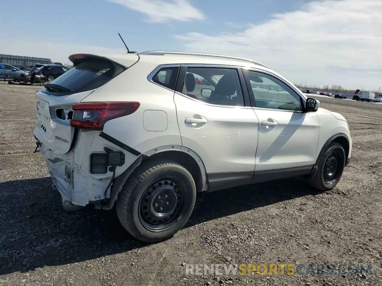 3 Photograph of a damaged car JN1BJ1CW5LW391646 NISSAN ROGUE 2020