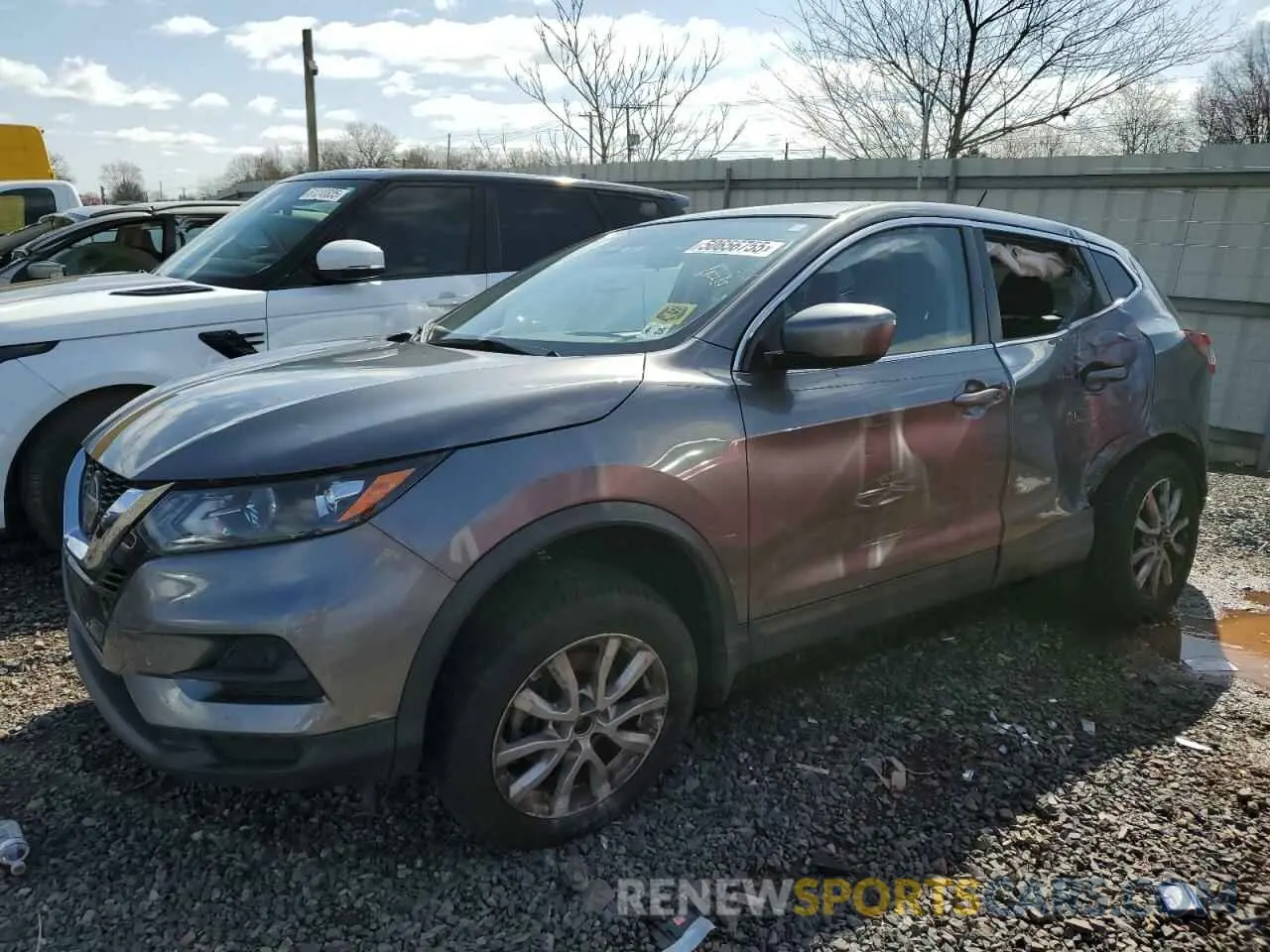 1 Photograph of a damaged car JN1BJ1CW5LW640544 NISSAN ROGUE 2020