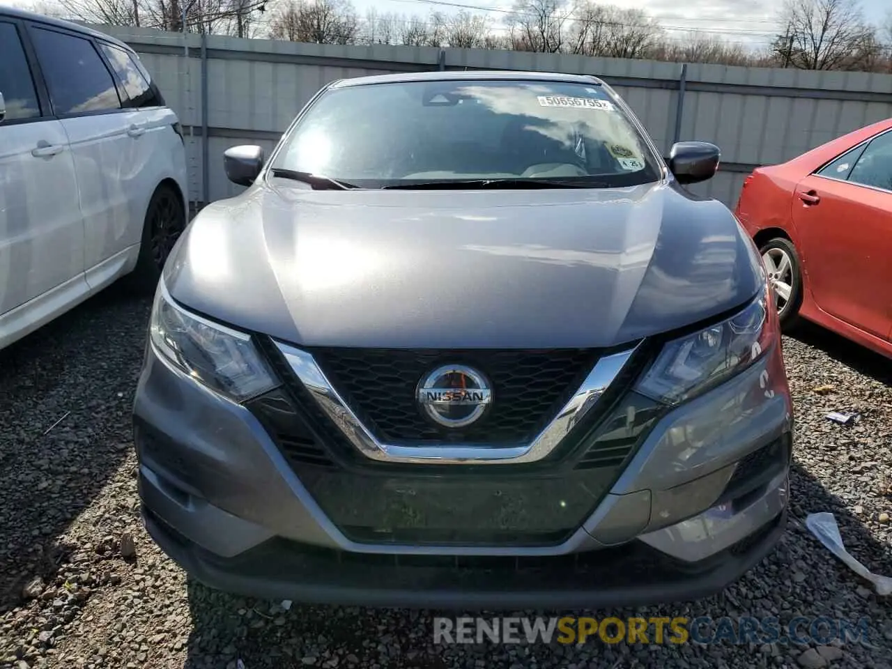 5 Photograph of a damaged car JN1BJ1CW5LW640544 NISSAN ROGUE 2020