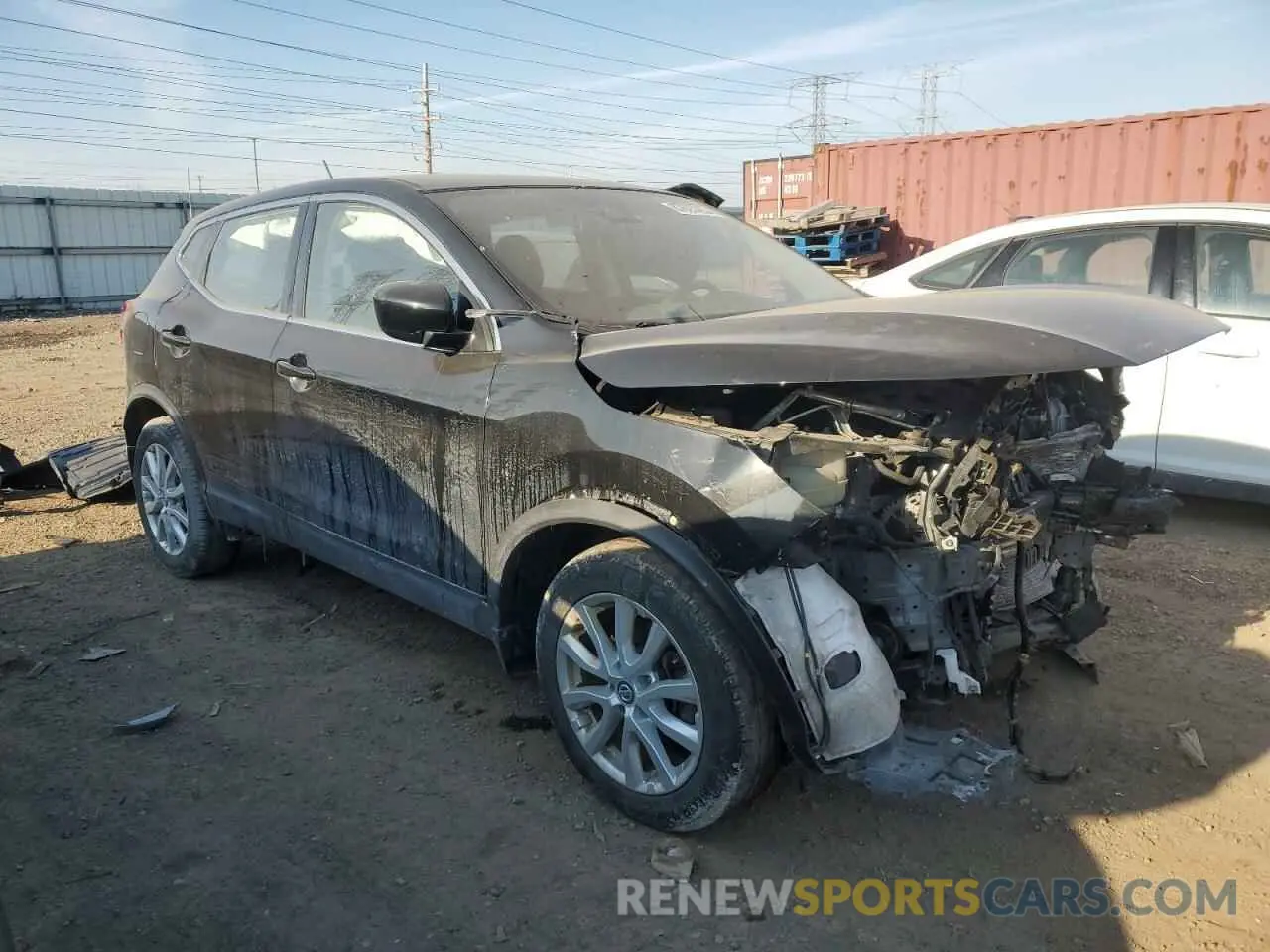 4 Photograph of a damaged car JN1BJ1CW5LW644190 NISSAN ROGUE 2020