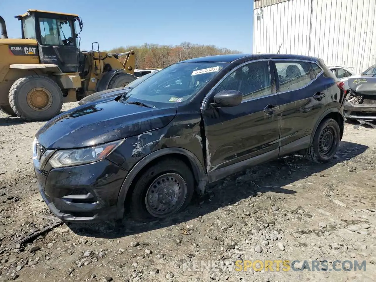 1 Photograph of a damaged car JN1BJ1CW6LW370398 NISSAN ROGUE 2020