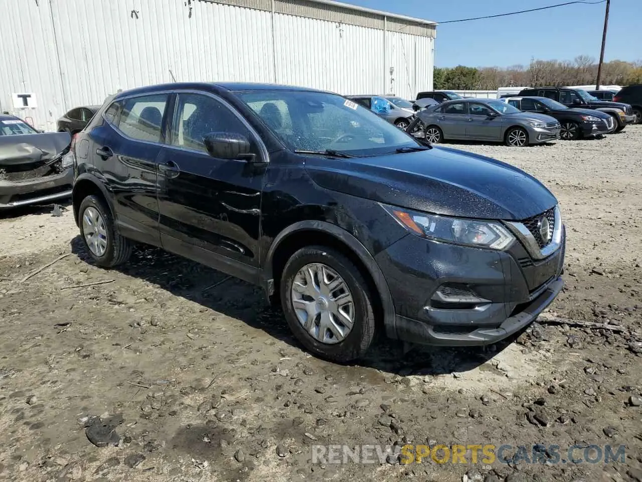 4 Photograph of a damaged car JN1BJ1CW6LW370398 NISSAN ROGUE 2020