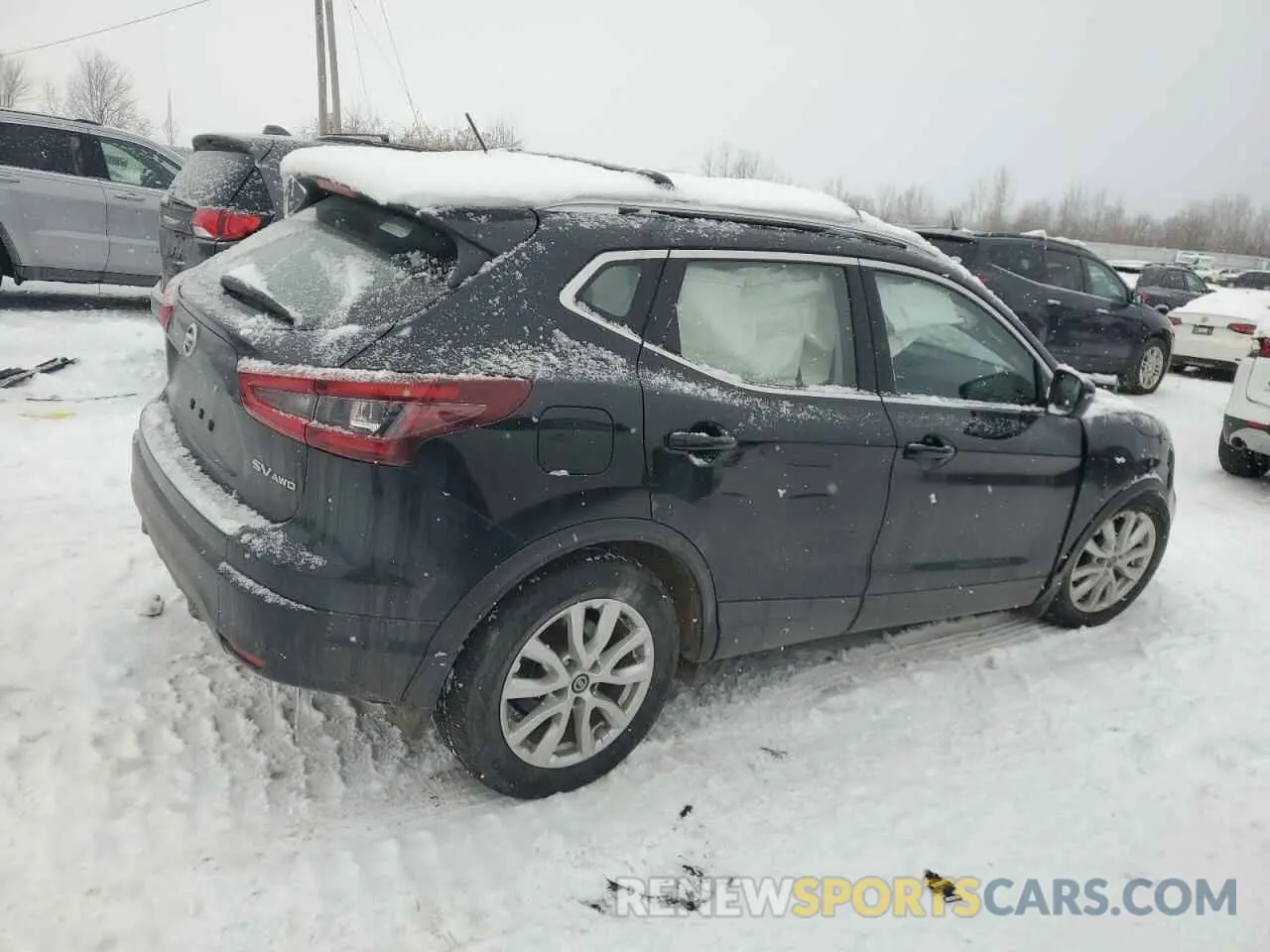 3 Photograph of a damaged car JN1BJ1CW7LW361791 NISSAN ROGUE 2020
