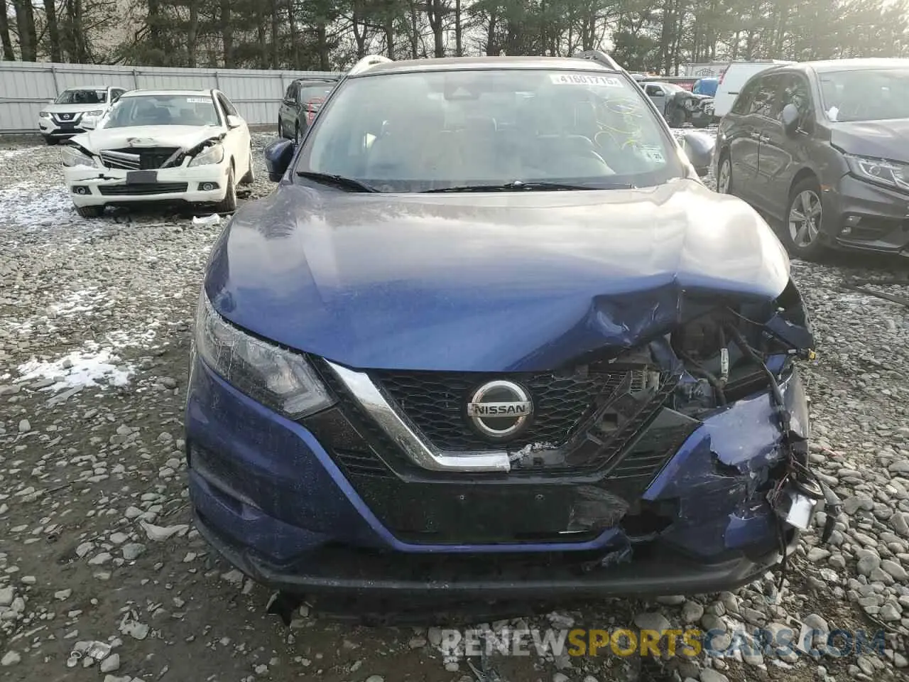 5 Photograph of a damaged car JN1BJ1CW7LW378395 NISSAN ROGUE 2020