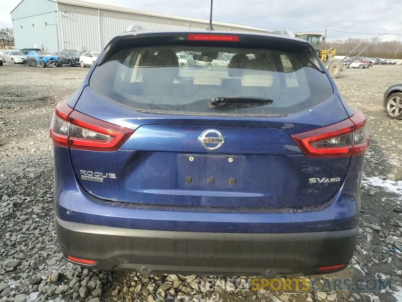 6 Photograph of a damaged car JN1BJ1CW7LW378395 NISSAN ROGUE 2020