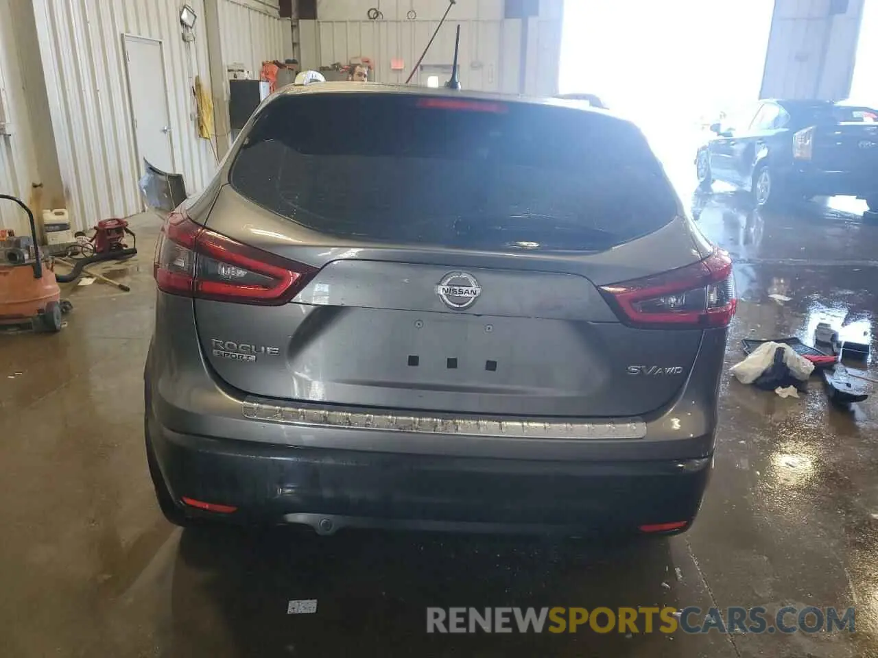6 Photograph of a damaged car JN1BJ1CW7LW393835 NISSAN ROGUE 2020