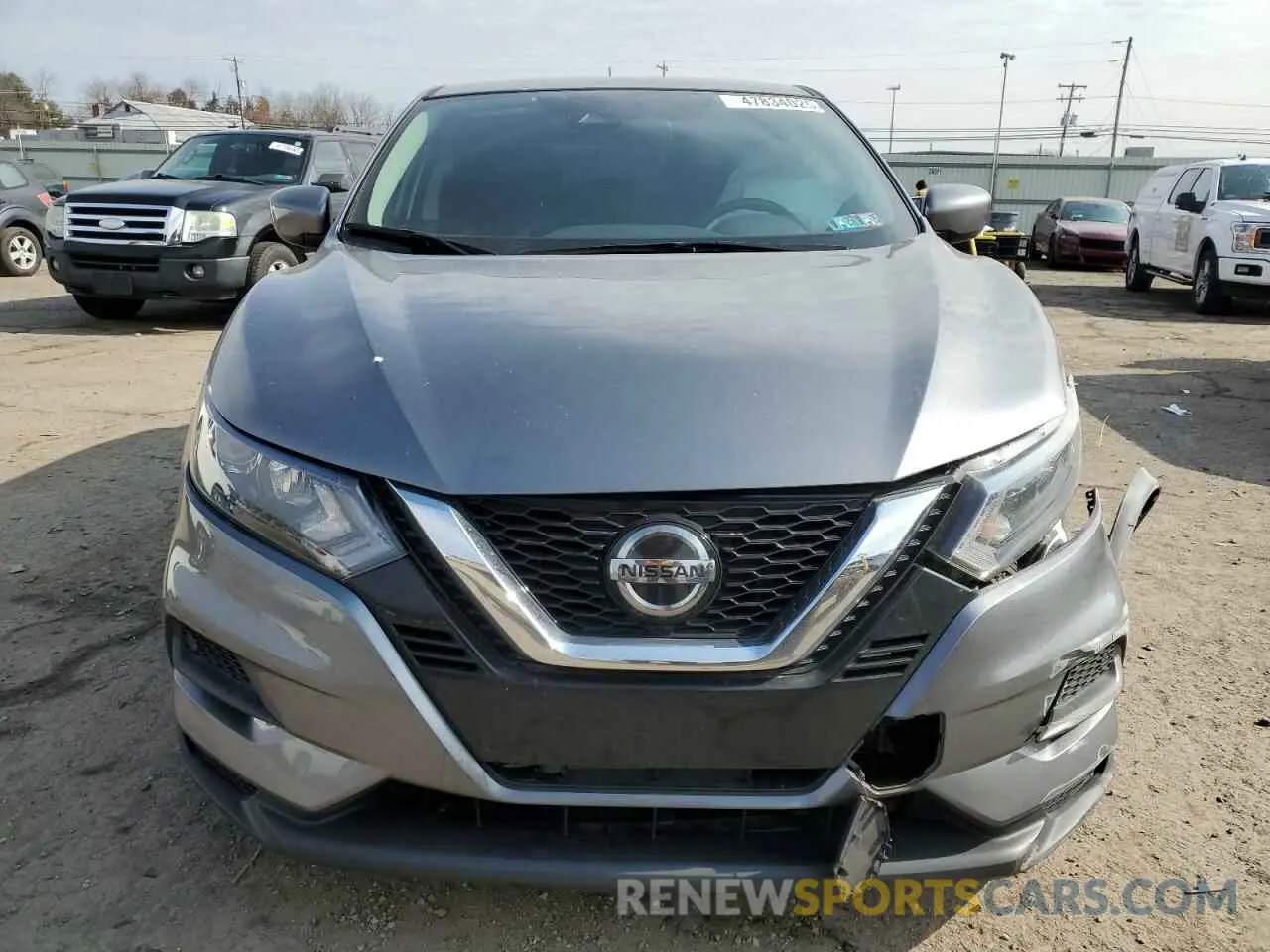 5 Photograph of a damaged car JN1BJ1CW7LW642537 NISSAN ROGUE 2020
