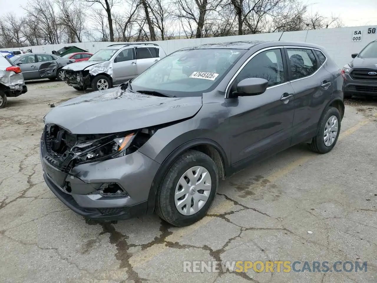 1 Photograph of a damaged car JN1BJ1CW8LW361833 NISSAN ROGUE 2020