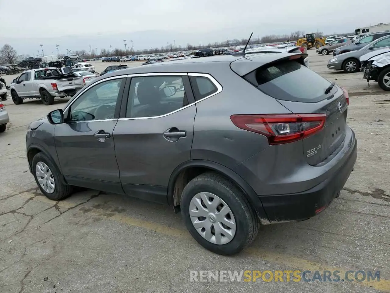 2 Photograph of a damaged car JN1BJ1CW8LW361833 NISSAN ROGUE 2020