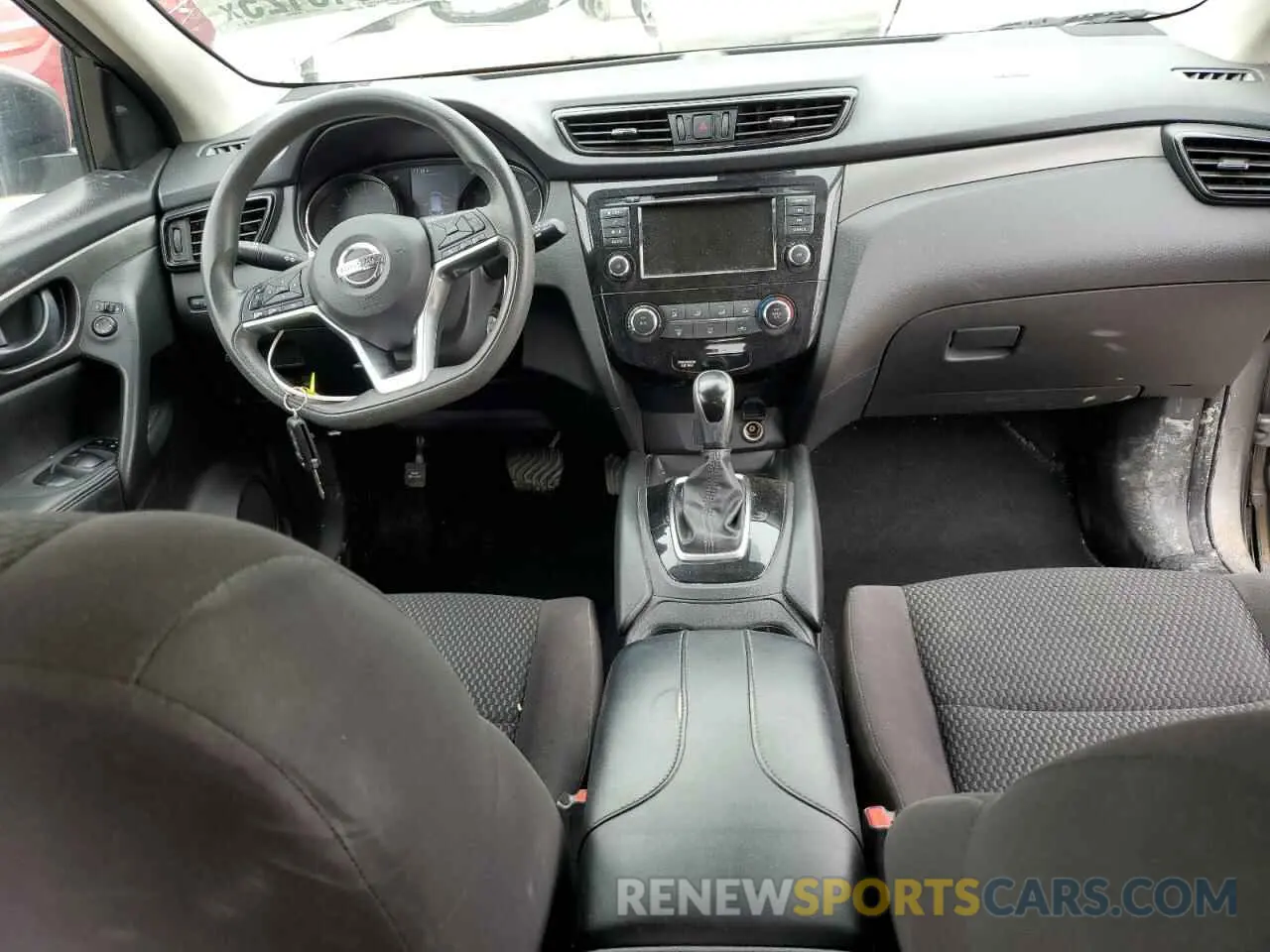 8 Photograph of a damaged car JN1BJ1CW8LW361833 NISSAN ROGUE 2020