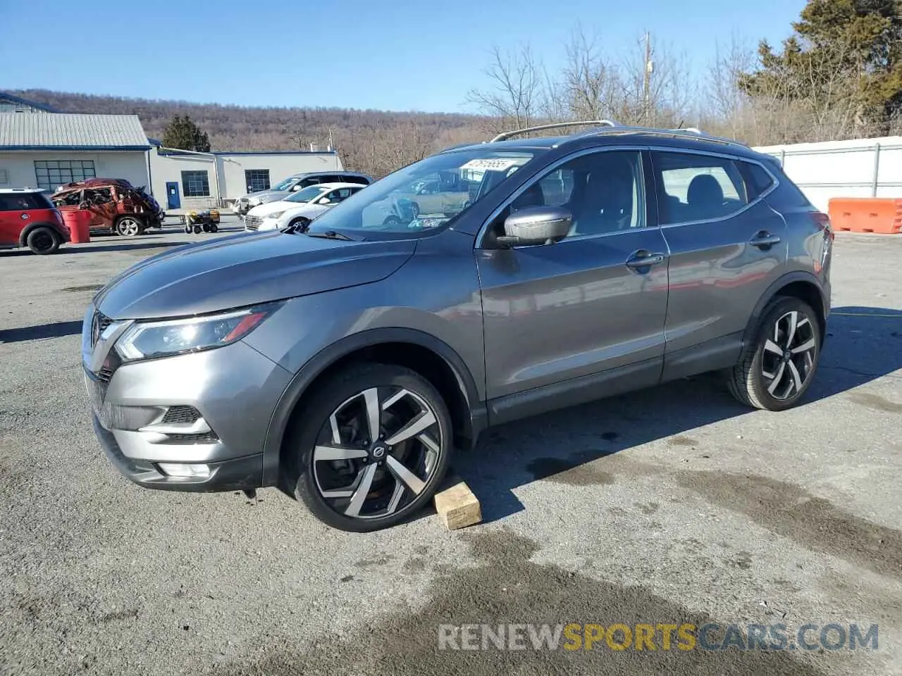 1 Photograph of a damaged car JN1BJ1CW9LW360710 NISSAN ROGUE 2020