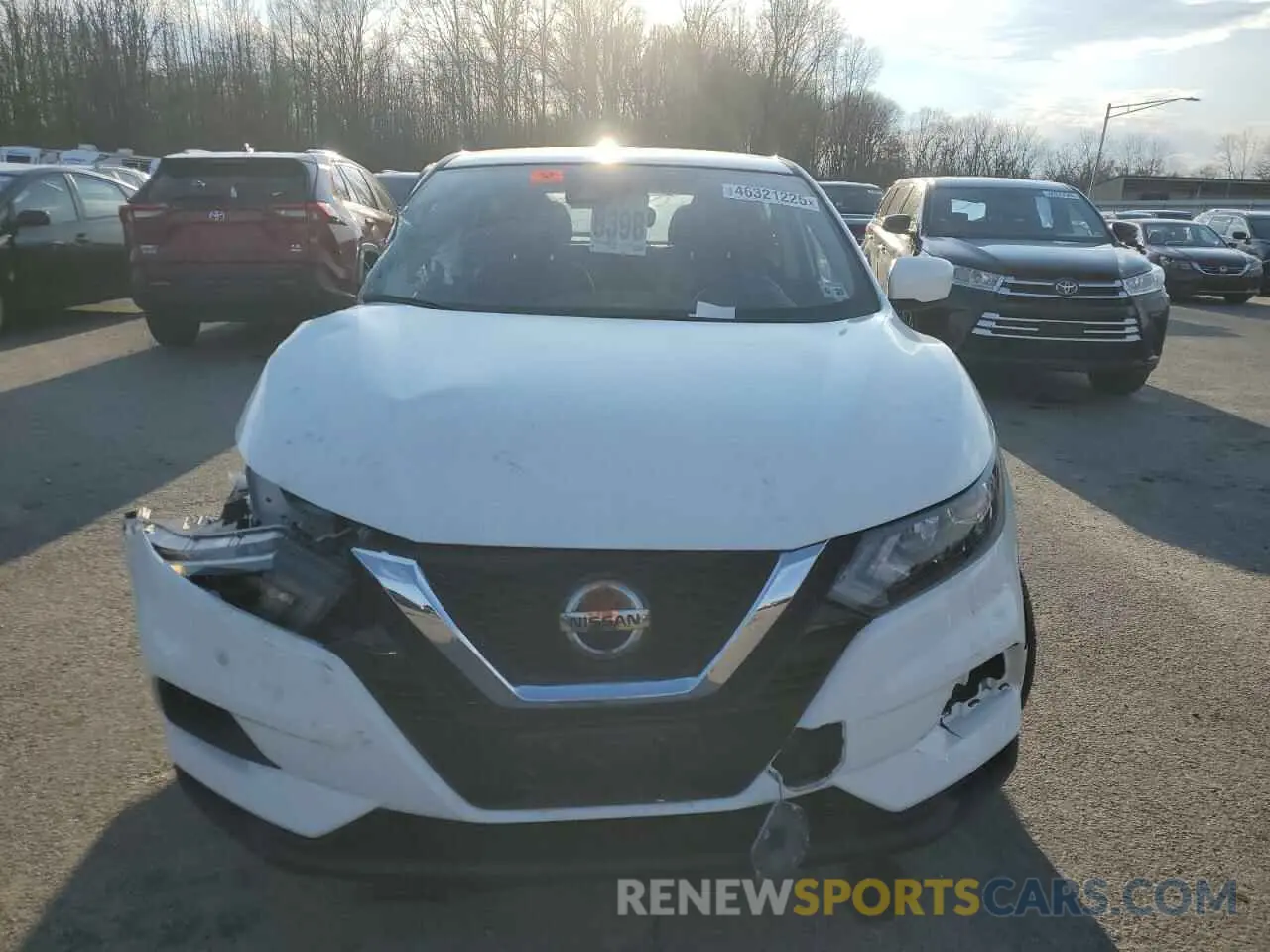 5 Photograph of a damaged car JN1BJ1CW9LW376745 NISSAN ROGUE 2020