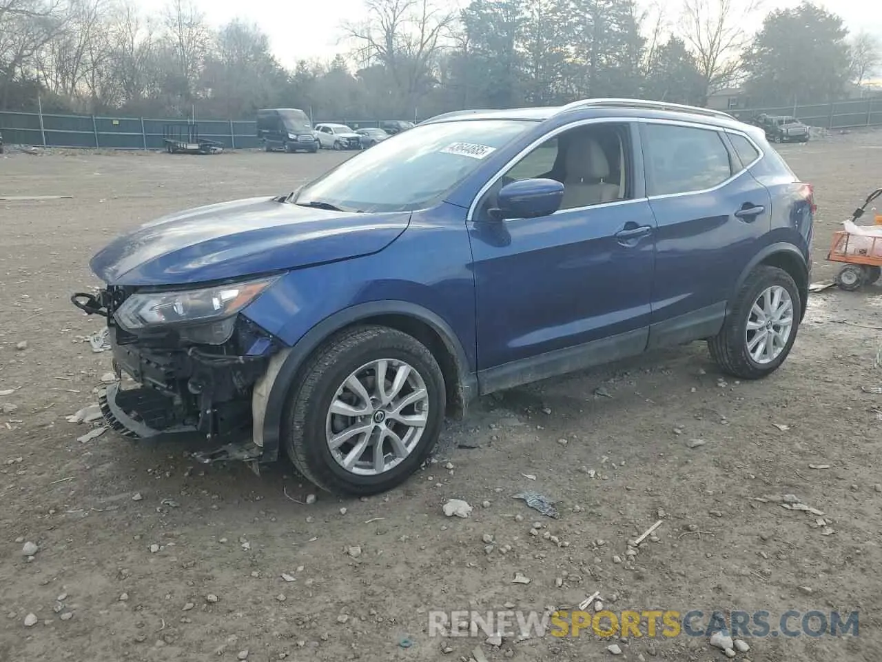 1 Photograph of a damaged car JN1BJ1CW9LW383016 NISSAN ROGUE 2020