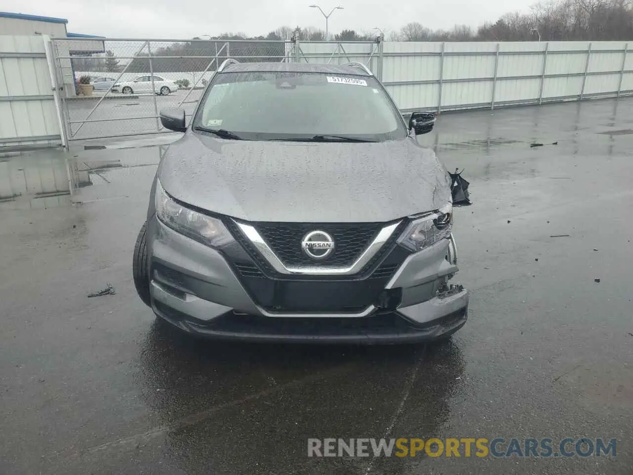 5 Photograph of a damaged car JN1BJ1CWXLW363423 NISSAN ROGUE 2020