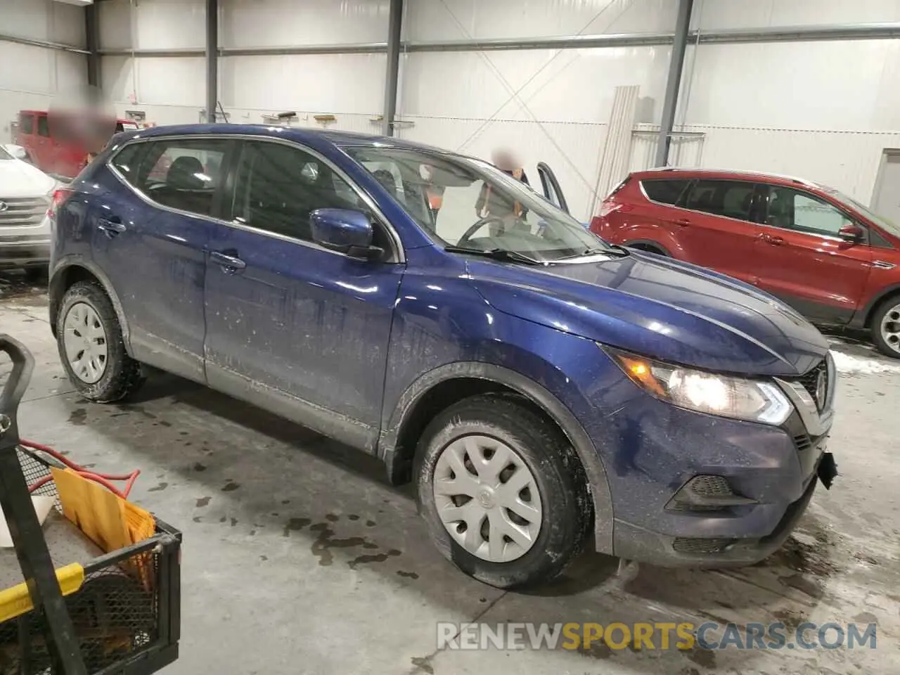 4 Photograph of a damaged car JN1BJ1CWXLW366211 NISSAN ROGUE 2020