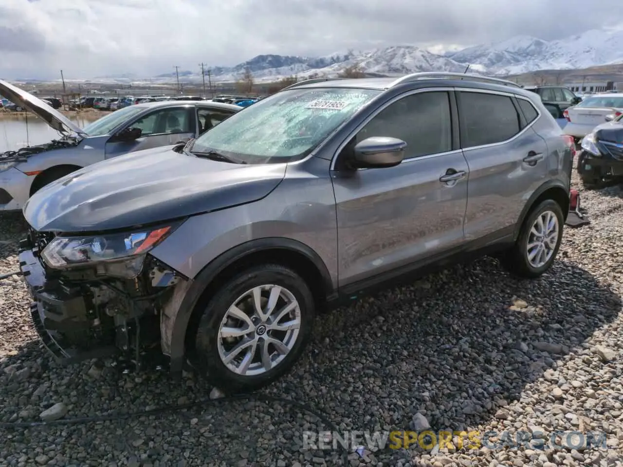 1 Photograph of a damaged car JN1BJ1CWXLW369237 NISSAN ROGUE 2020