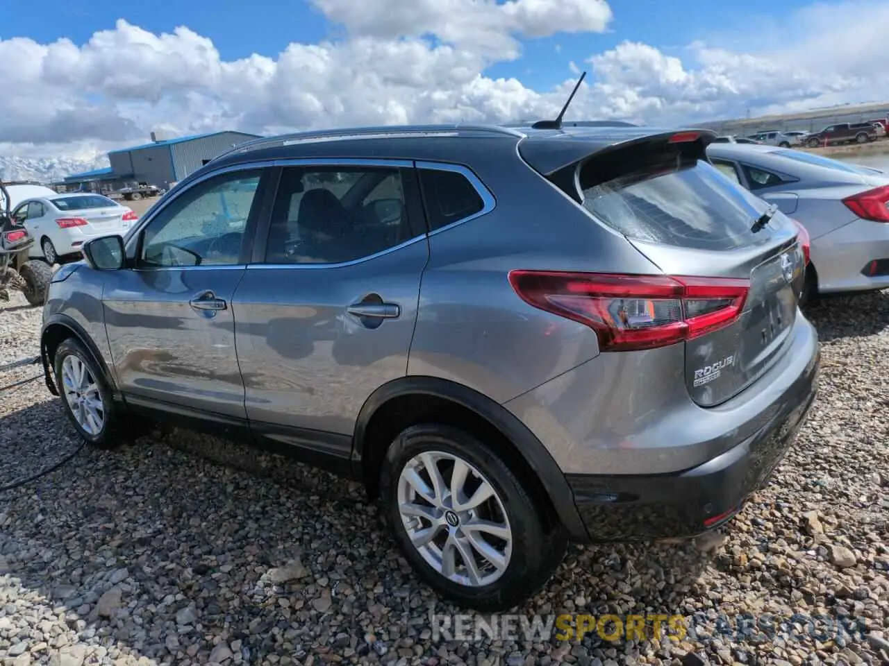 2 Photograph of a damaged car JN1BJ1CWXLW369237 NISSAN ROGUE 2020
