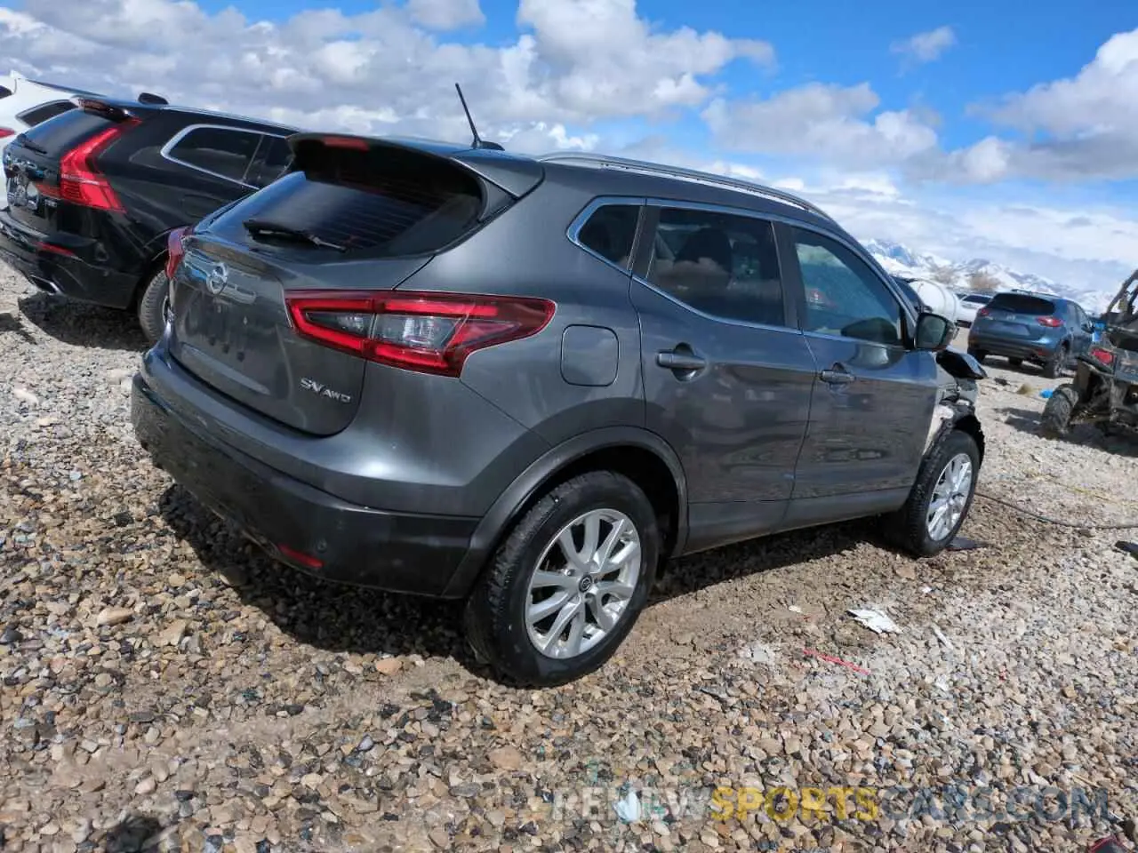 3 Photograph of a damaged car JN1BJ1CWXLW369237 NISSAN ROGUE 2020