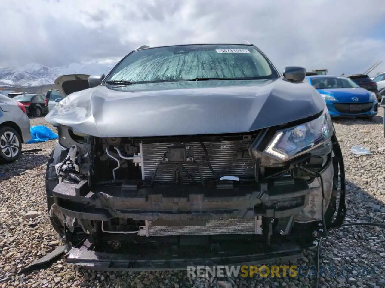 5 Photograph of a damaged car JN1BJ1CWXLW369237 NISSAN ROGUE 2020