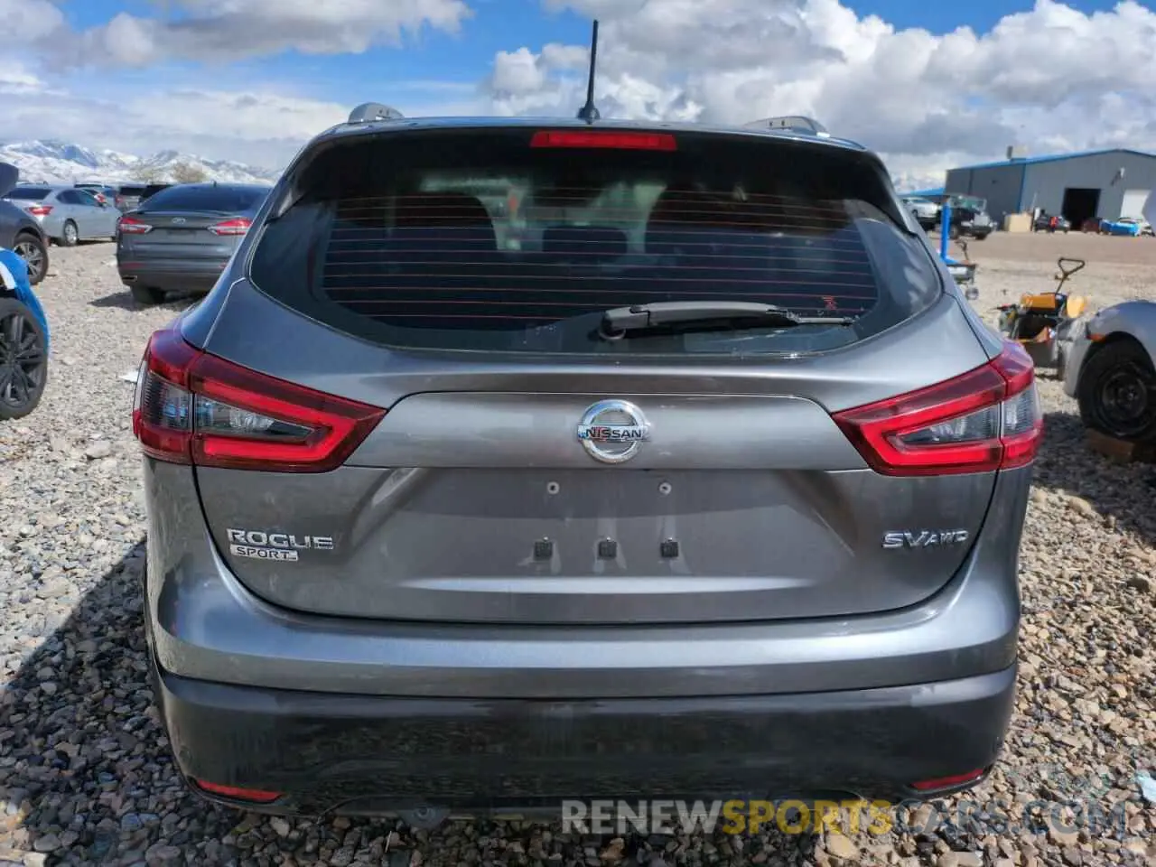 6 Photograph of a damaged car JN1BJ1CWXLW369237 NISSAN ROGUE 2020