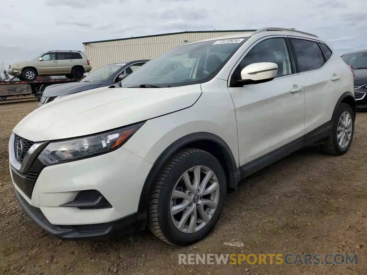 1 Photograph of a damaged car JN1BJ1CWXLW372400 NISSAN ROGUE 2020