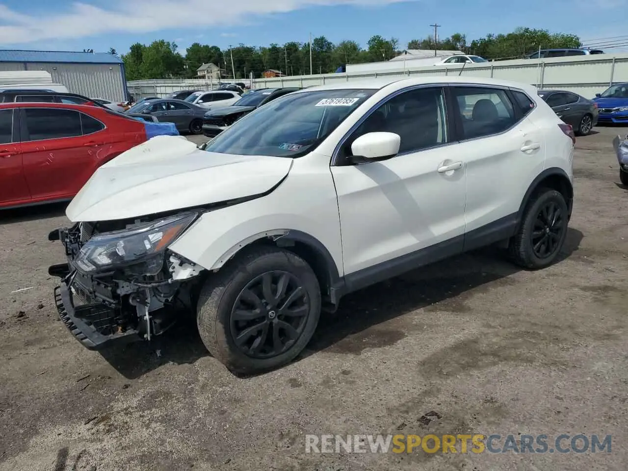 1 Photograph of a damaged car JN1BJ1CWXLW382814 NISSAN ROGUE 2020