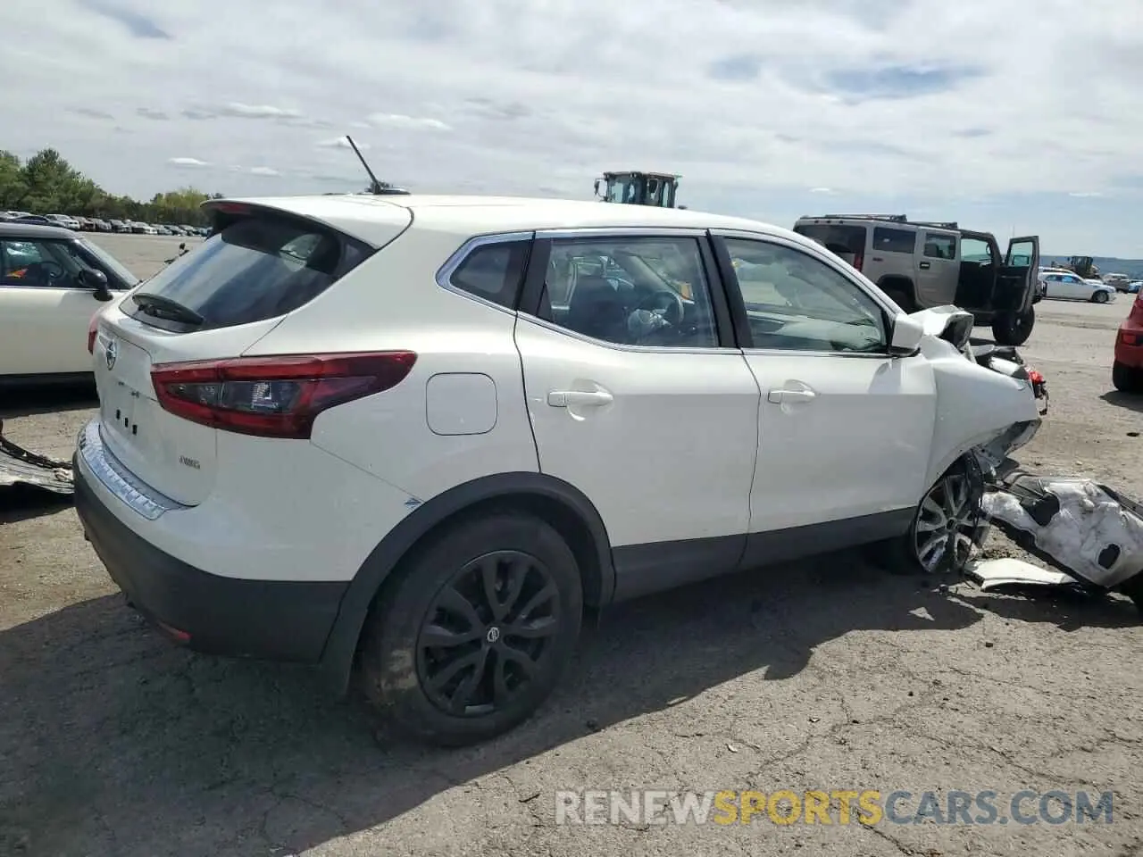 3 Photograph of a damaged car JN1BJ1CWXLW382814 NISSAN ROGUE 2020
