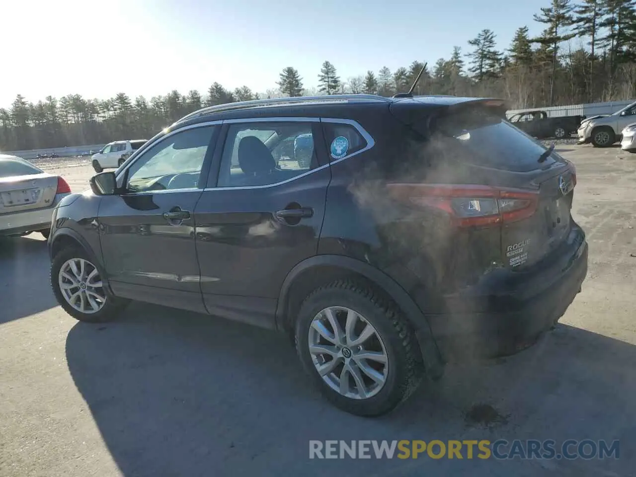 2 Photograph of a damaged car JN1BJ1CWXLW640491 NISSAN ROGUE 2020