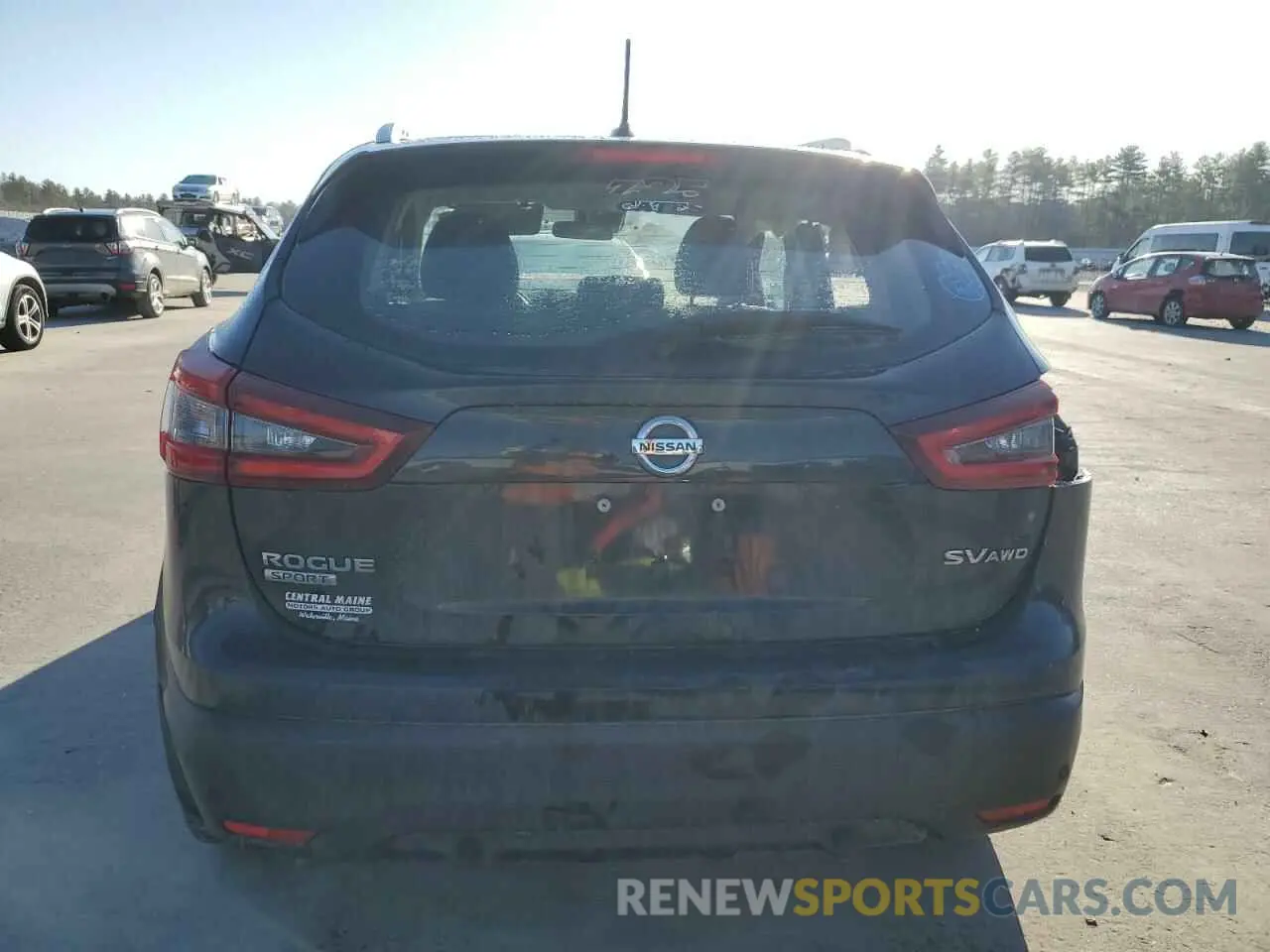 6 Photograph of a damaged car JN1BJ1CWXLW640491 NISSAN ROGUE 2020
