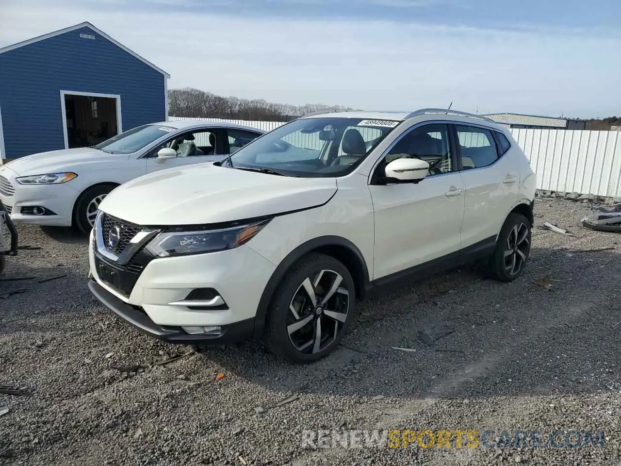 1 Photograph of a damaged car JN1BJ1CWXLW651183 NISSAN ROGUE 2020