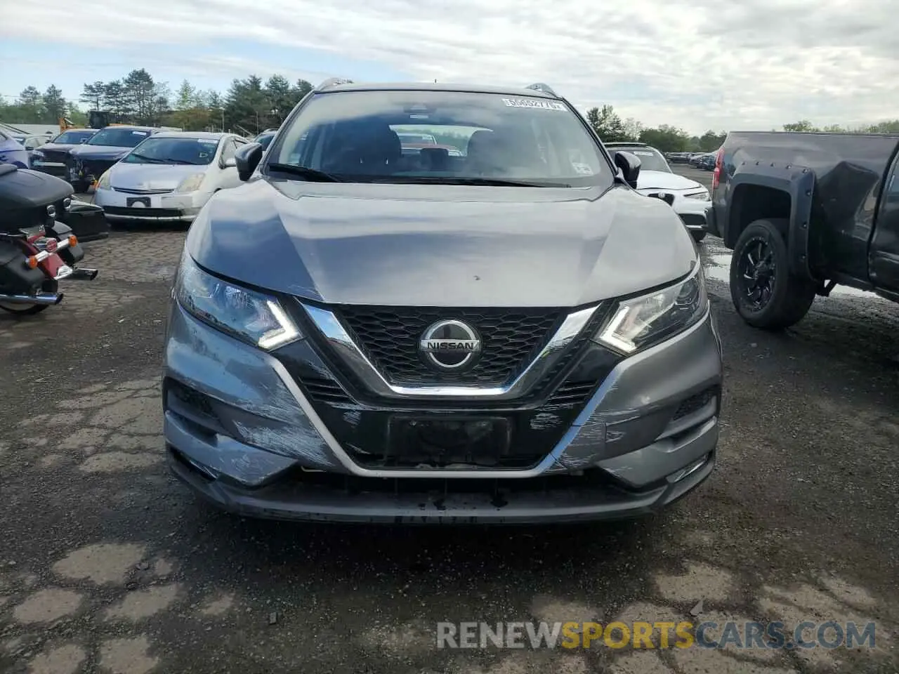 5 Photograph of a damaged car JN1BJ1CWXLW652141 NISSAN ROGUE 2020