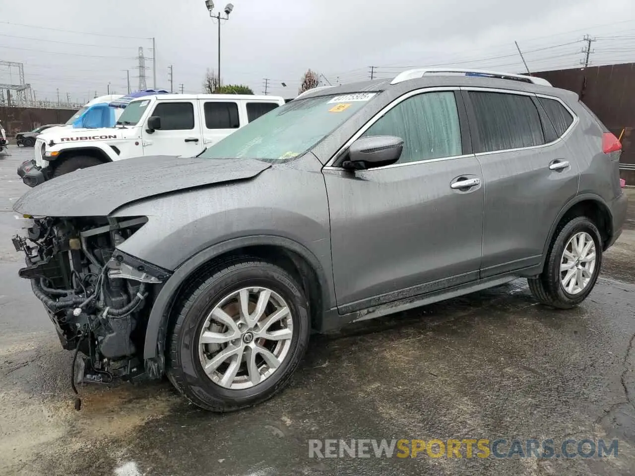 1 Photograph of a damaged car JN8AT2MT0LW007628 NISSAN ROGUE 2020